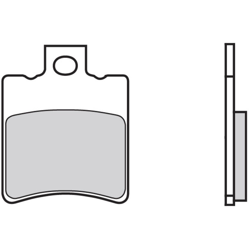 Pastillas de freno orgánicas Brembo 07002
