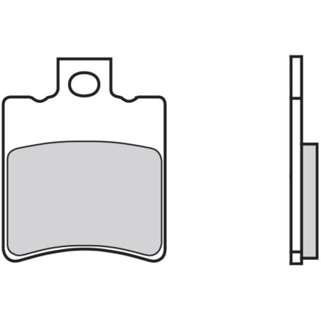 Pastillas de freno orgánicas Brembo 07002
