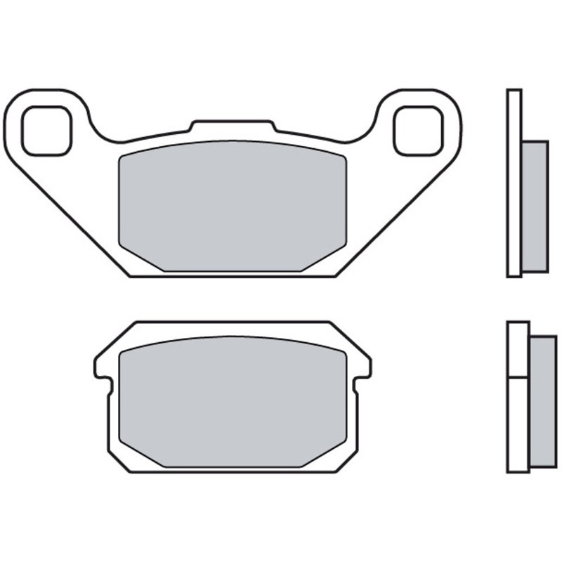 Pastillas de freno orgánicas Brembo 07GR78CC