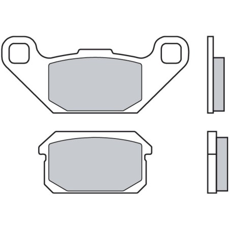 Pastillas de freno orgánicas Brembo 07GR78CC