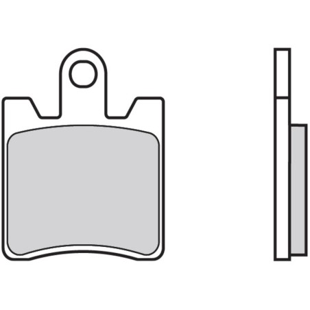 Pastillas de freno orgánicas Brembo 07037