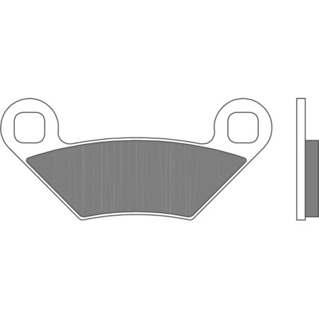 Pastillas de freno sinterizadas Brembo 07PO11SD