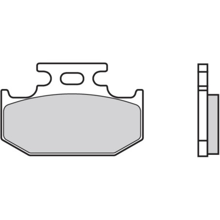 Pastillas de freno sinterizadas Brembo 07KA12SD