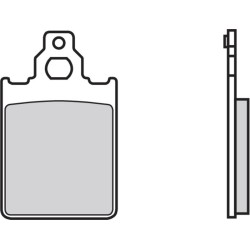 Pastillas de freno orgánicas Brembo 07013 2