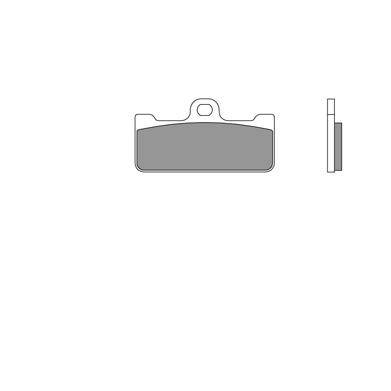 Pastillas de freno sinterizadas racing BREMBO 07BB10SR