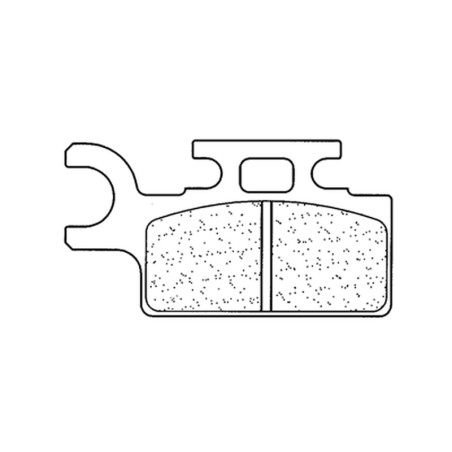 Juego de pastillas sinterizadas CL BRAKES (1034MX10)