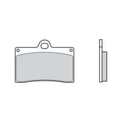 Pastillas de freno sinterizadas racing BREMBO 07BB15SR 2