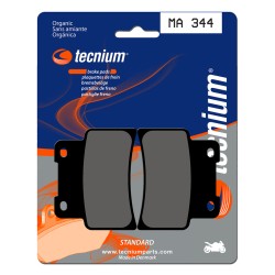 Pastillas de freno Tecnium MA344 Orgánicas