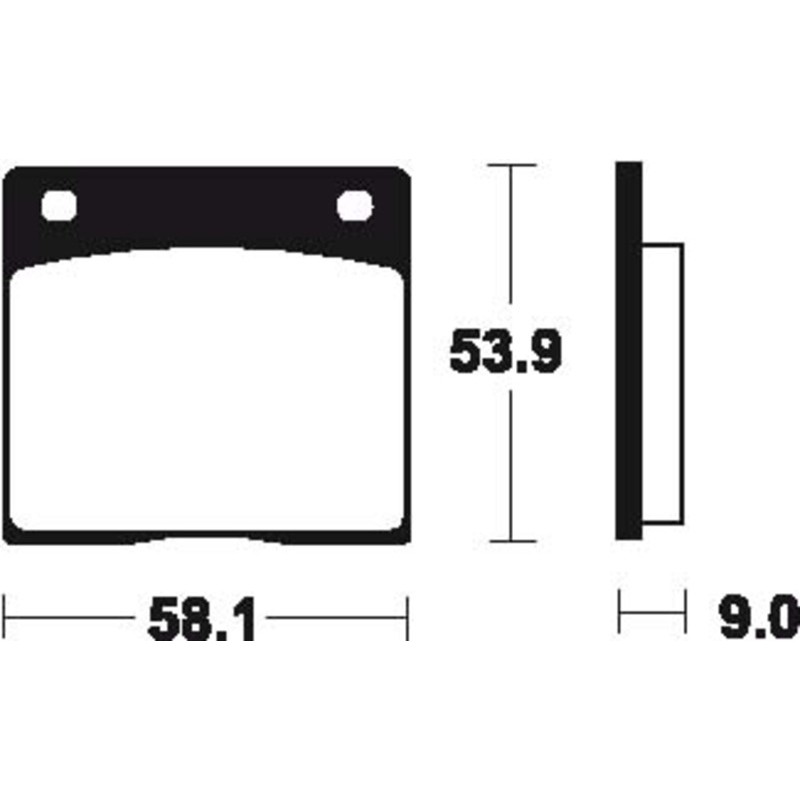 Pastillas de freno Tecnium MA12 Orgánicas
