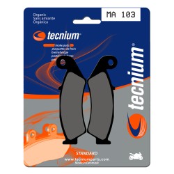 Pastillas de freno Tecnium MA103 Orgánicas
