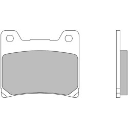 Pastillas de freno orgánicas Brembo 07YA1107 2