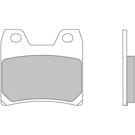 Pastillas de freno sinterizadas Brembo 07YA40SP