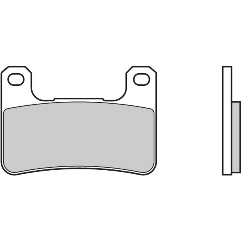 Pastillas de freno sinterizadas Brembo 07SU27LA