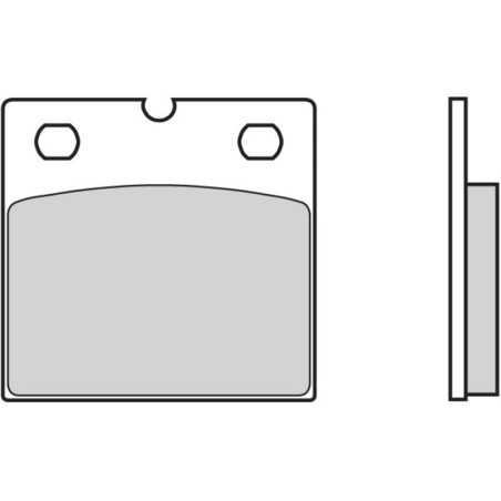 Pastillas de freno orgánicas Brembo 07BB2307
