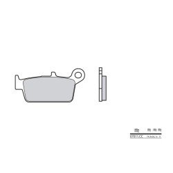 Pastillas de freno orgánicas Brembo 07011