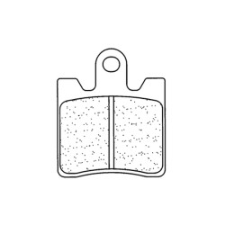 Juego de pastillas sinterizadas CL BRAKES (1175A3+)