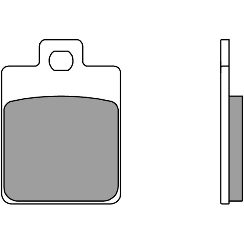Pastillas de freno orgánicas Brembo 07067