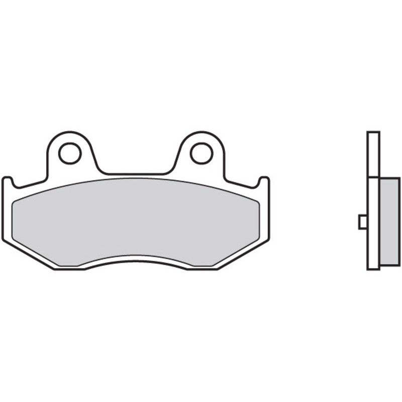 Pastillas de freno orgánicas Brembo 07055