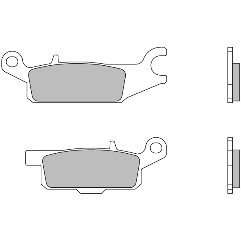 Pastillas de freno sinterizadas Brembo 07YA49SD