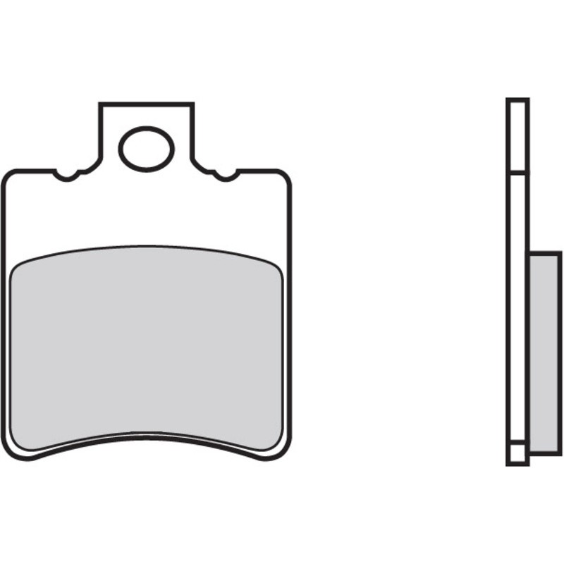 Pastillas de freno orgánicas Brembo 07003
