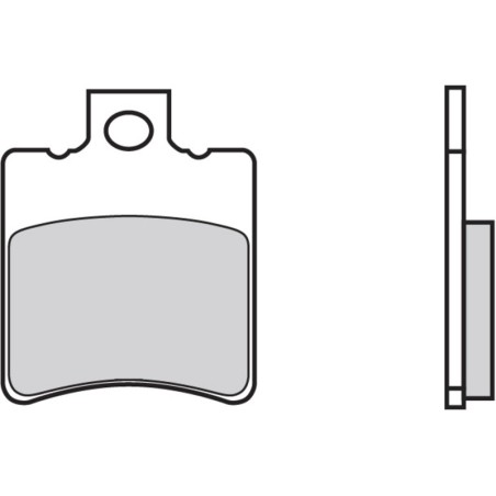 Pastillas de freno orgánicas Brembo 07003