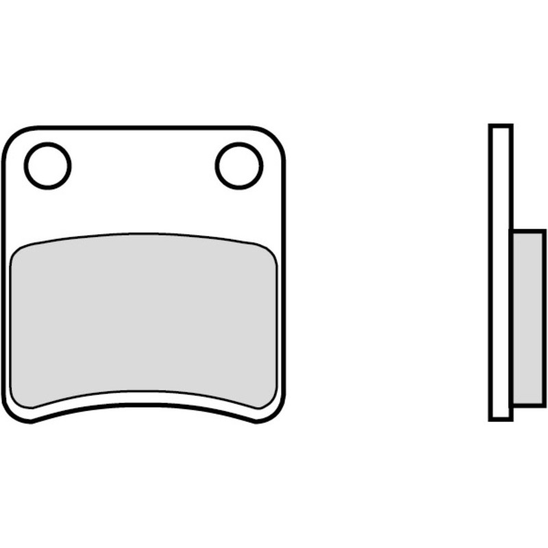 Pastillas de freno orgánicas Brembo 07032