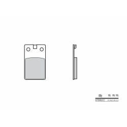 Pastillas de freno orgánicas Brembo 07008