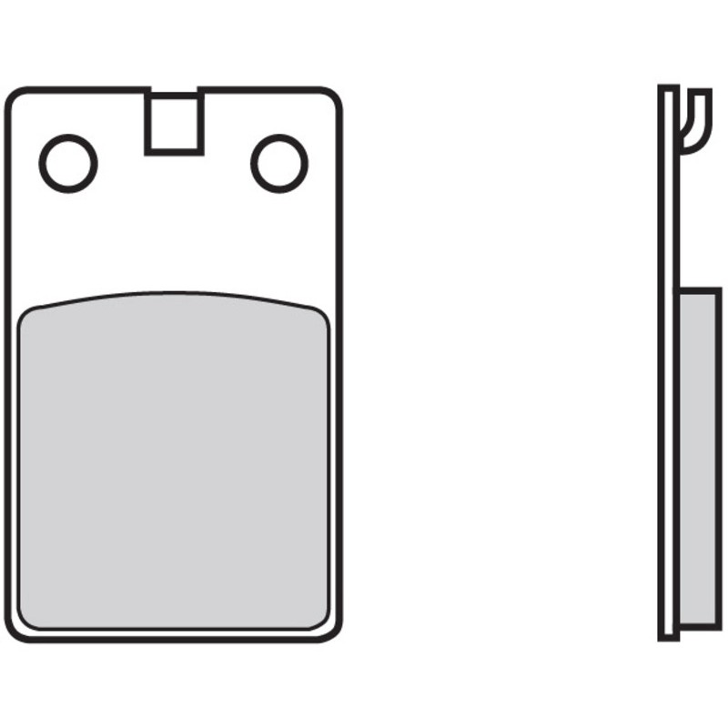Pastillas de freno orgánicas Brembo 07008
