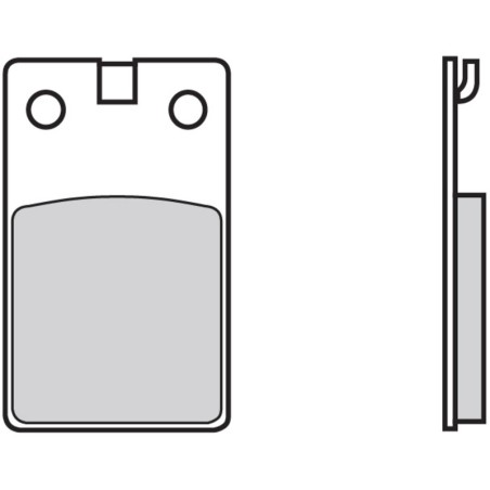 Pastillas de freno orgánicas Brembo 07008