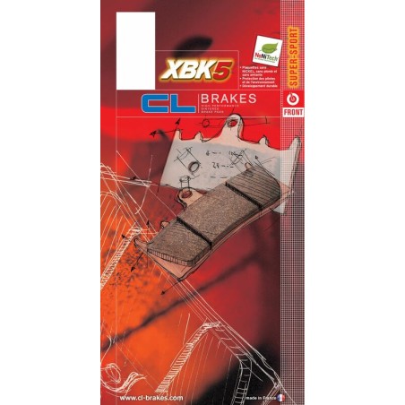 Juego de pastillas sinterizadas CL BRAKES (2361XBK5)