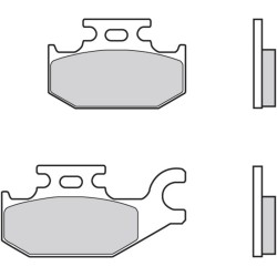 Pastillas de freno sinterizadas de competición Brembo 07GR49SX 2