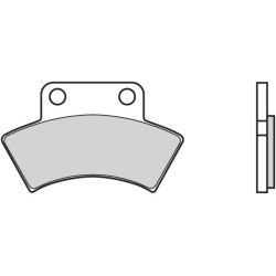 Pastillas de freno sinterizadas Brembo 07PO03SD 2