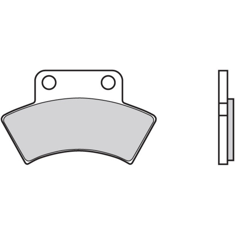 Pastillas de freno sinterizadas Brembo 07PO03SD