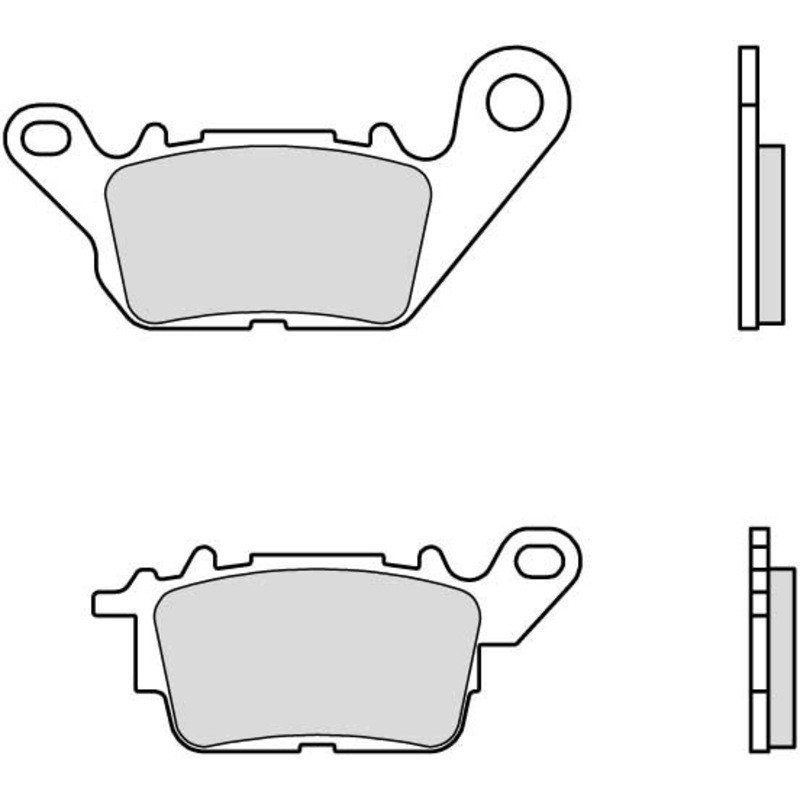 Pastillas de freno scooter carbono BREMBO - 07113CC