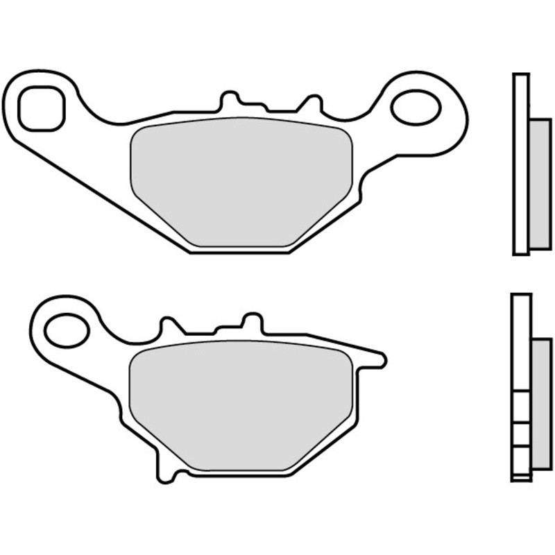 Pastillas de freno orgánicas Brembo 07036