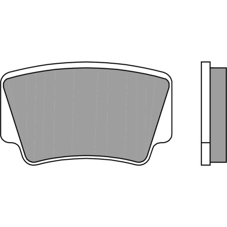 Pastillas de freno sinterizadas Brembo 07GR08SD