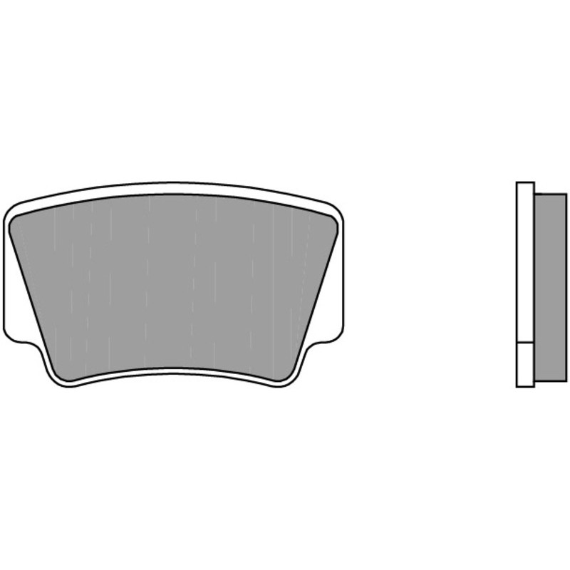 Pastillas de freno sinterizadas Brembo 07GR08SD