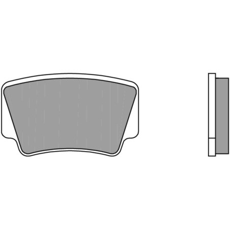 Pastillas de freno sinterizadas Brembo 07GR08SD