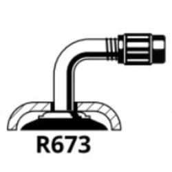 Cámara MICHELIN SCOOTER (4AB Válvula 673) 4.00-4 2