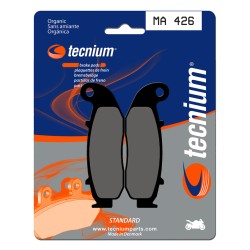 Pastillas de freno Tecnium MA426 Orgánicas Touring