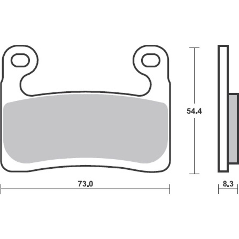 Pastillas de freno sinterizadas Brembo 07GR90LA