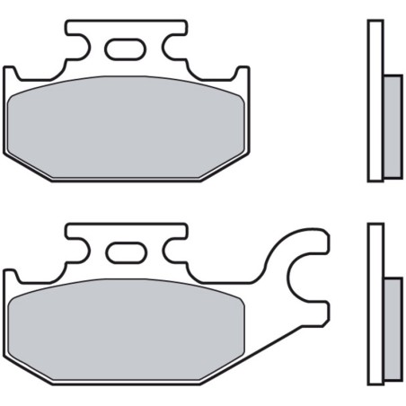 Pastillas de freno sinterizadas Brembo 07GR73SD