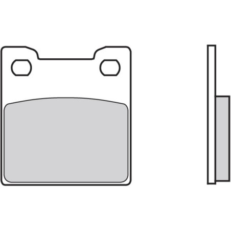 Pastillas de freno orgánicas Brembo 07SU2007