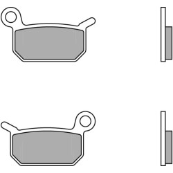 Pastillas de freno sinterizadas de competición Brembo 07GR70SX 2