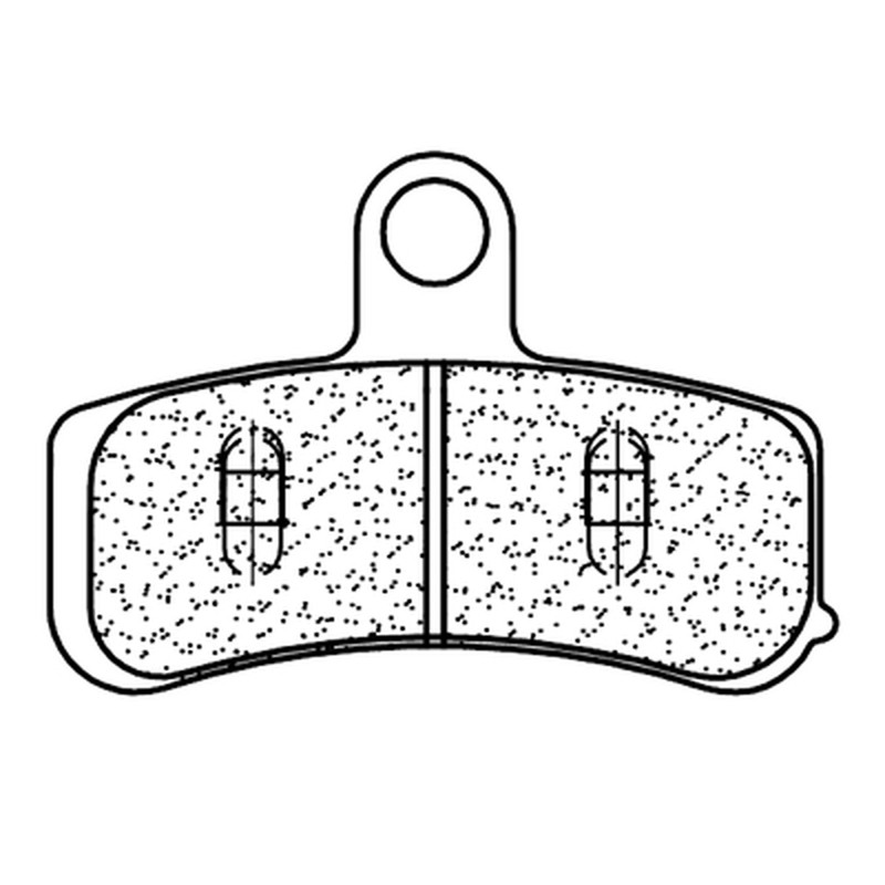 Juego de pastillas sinterizadas CL BRAKES (1212A3+)