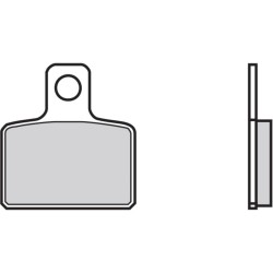Pastillas de freno orgánicas Brembo 07GR4804 2