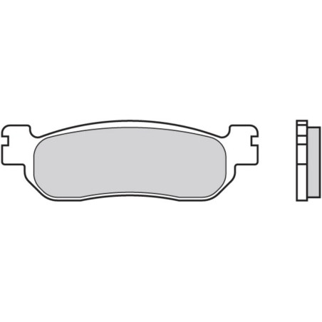 Pastillas de freno orgánicas Brembo 07YA3707