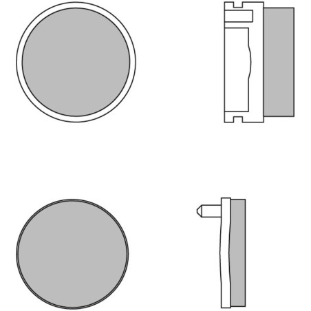Pastillas de freno sinterizadas Brembo 07YA44SD