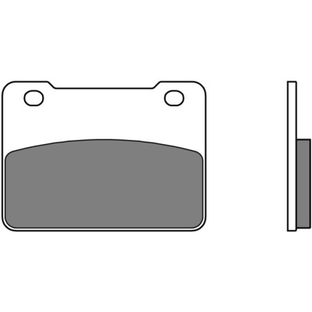 Pastillas de freno sinterizadas Brembo 07101XS