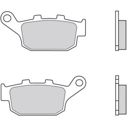 Pastillas de freno orgánicas Brembo 07029 2